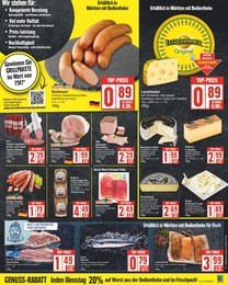 Fleischkäse Angebot im aktuellen EDEKA Prospekt auf Seite 7