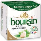 Fromage Pasteurisé - BOURSIN en promo à 1,07 € chez Hyper U Fromage Pasteurisé - BOURSIN dans le catalogue Hyper U