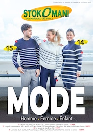 Offre Vêtements Homme dans le catalogue Stokomani du moment à la page 1