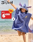Poncho stitch - DISNEY en promo chez Gifi Mérignac à 6,93 €