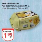 Eier Angebote von Peter Landfried bei GLOBUS Bad Kreuznach für 1,99 €