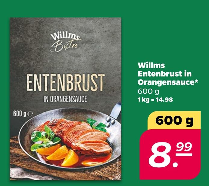 Entenbrust in Orangensauce