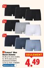 Men Boxers homme - Esmara en promo chez Lidl Argenteuil à 4,49 €