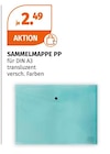 Sammelmappe PP im Müller Prospekt Sammelmappe PP von im aktuellen Müller Prospekt für 2,49 €