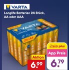 Longlife Batterien im Netto Marken-Discount Prospekt Longlife Batterien von VARTA im aktuellen Netto Marken-Discount Prospekt für 6,79 €