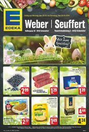 nah und gut Prospekt für Schweinfurt: "Wir lieben Lebensmittel!", 8 Seiten, 25.03.2024 - 30.03.2024