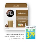 Aktuelles Dolce Gusto Café au Lait Angebot bei EDEKA in Heidelberg ab 3,79 €