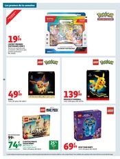 Pokémon en promo dans le catalogue Auchan Hypermarché à la page 38