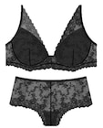 Ensemble soutien-gorge / shorty ''Alice'' - ENVIE DE LINGERIE en promo chez Carrefour Ensemble soutien-gorge / shorty ''Alice'' - ENVIE DE LINGERIE dans le catalogue Carrefour