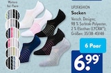 Socken im ALDI SÜD Prospekt Socken von UP2FASHION im aktuellen ALDI SÜD Prospekt für 6,99 €