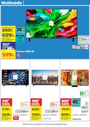 Offre Samsung dans le catalogue Carrefour du moment à la page 84