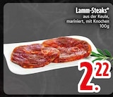 Lamm-Steaks im Angebot bei EDEKA in Landshut Lamm-Steaks Angebote bei EDEKA Landshut für 2,22 €