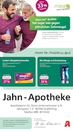 Aktueller mea - meine apotheke Apotheken Prospekt für Germering: Unsere April-Angebote mit 4} Seiten, 01.04.2026 - 30.04.2026