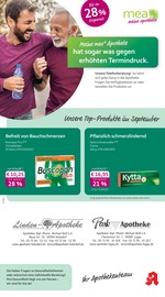 Aktueller mea - meine apotheke Apotheken Prospekt in Erlbach-Kirchberg und Umgebung, "Unsere September-Angebote" mit 4 Seiten, 01.09.2025 - 30.09.2025
