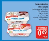 Milch-Quark Erdbeere Angebote von Leckermäulchen bei Marktkauf Leipzig für 0,69 €