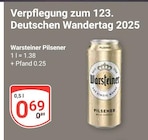 Pilsener Angebote von Warsteiner bei GLOBUS Rodgau für 0,69 €