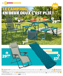 Prix et réduction Matelas Autogonflant dans le prospectus Gifi en cours Offre Matelas Autogonflant dans le catalogue Gifi du moment à la page 34