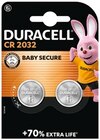 Lithium-Knopfzellen CR 2032 2er-Pack im Angebot bei REWE in Wermelskirchen Lithium-Knopfzellen CR 2032 2er-Pack Angebote von Duracell bei REWE Wermelskirchen für 13,58 €