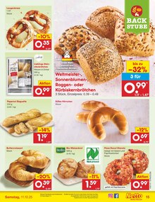 Brot im Netto Marken-Discount Prospekt "Aktuelle Angebote" mit 59 Seiten (Erfurt)