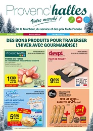 Prospectus Provenc’halles à Arbin, "DES BONS PRODUITS POUR TRAVERSER L'HIVER AVEC GOURMANDISE", 1 page, 04/02/2025 - 16/02/2025