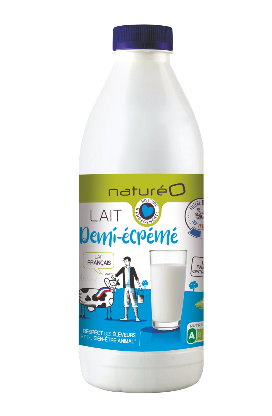 NaturéO Lens - Lait demi-écrémé Promo Lait demi-écrémé dans le catalogue NaturéO La bio pour tous à Lens
