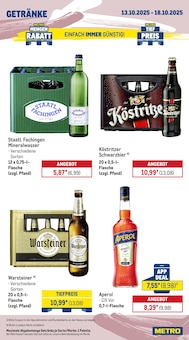 Warsteiner im aktuellen METRO Prospekt (Heidelberg) Warsteiner im METRO Prospekt "Wochenangebote SCO + Gewinnspiel + Markets" mit 27 Seiten (Heidelberg)