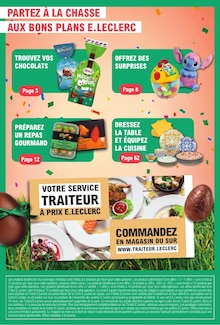 Catalogue E.Leclerc à Quéven cette semaine, valable du 24/03/2026 au 04/04/2026 Prospectus E.Leclerc à Quéven, "SPÉCIAL PÂQUES À PRIX E.LECLERC", 80 pages de promos valables du 24/03/2026 au 04/04/2026