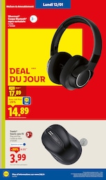 Prix et réduction Casque Audio dans le prospectus Lidl en cours Offre Casque Audio dans le catalogue Lidl du moment à la page 62