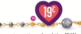 Promo collier en argent doré à 19,00 € dans le catalogue E.Leclerc à Aubenas
