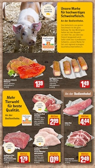 Rindfleisch im REWE Prospekt "Dein Markt" mit 34 Seiten (Heilbronn)