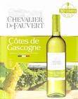 Côtes de Gascogne IGP - CHEVALIER DE FAUVERT en promo chez Lidl Carcassonne à 6,37 €