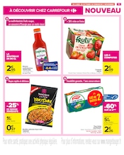 Promos Saupiquet dans le catalogue "LES NOUVEAUTÉS : VOTRE SÉLECTION À NE PAS MANQUER !" de Carrefour à la page 11