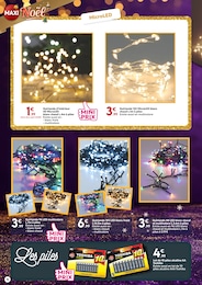 Offre Guirlande LED Noël dans le catalogue Maxi Bazar du moment à la page 16