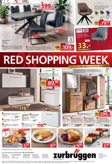 Fernseher im aktuellen ZurbrĂĽggen Prospekt (Detmold) Fernseher im ZurbrĂĽggen Prospekt "RED SHOPPING WEEK" mit 16 Seiten (Detmold)