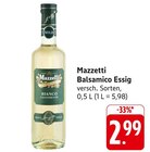 Balsamico Essig im Angebot bei E center in Reutlingen Balsamico Essig Angebote von Mazzetti bei E center Reutlingen für 2,99 €