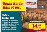 toom Baumarkt Neuss - Solar-Fackel-Set Angebot im Prospekt Solar-Fackel-Set bei toom Baumarkt im Neuss Prospekt für 14,99 €