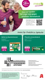 mea - meine apotheke Prospekt für Essen mit 4 Seiten mea - meine apotheke Prospekt für Essen: "Unsere September-Angebote", 4 Seiten, 01.09.2025 - 30.09.2025