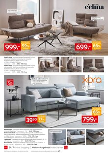 Sofa im XXXLutz Möbelhäuser Prospekt "80 Polstermöbel-Testerinnen und -Tester gesucht!" mit 24 Seiten (Magdeburg)