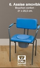 Assise amovible en promo chez Technicien de Santé Assise amovible dans le catalogue Technicien de Santé