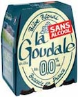 Bière sans alcool 0.0% blonde - La Goudale en promo chez Intermarché Bière sans alcool 0.0% blonde - La Goudale dans le catalogue Intermarché