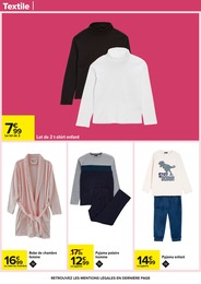 Offre Pyjama Homme dans le catalogue Carrefour du moment à la page 59