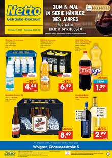 Netto Marken-Discount Zinnowitz Prospekt "DER ORT, AN DEM DU IMMER AUSGEZEICHNETE PREISE FINDEST." mit 2 Seiten