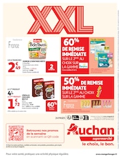 Promos Couches dans le catalogue "XXL" de Auchan Supermarché Couches en promo dans le catalogue Auchan Supermarché à la page 24
