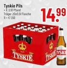 Tyskie Pils im aktuellen Trinkgut Prospekt für 14,99 €
