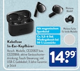 Kabellose In-Ear-Kopfhörer CE220827 bei ALDI SÜD im Stockstadt Prospekt für 14,99 €