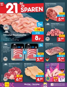 Steak im aktuellen Netto Marken-Discount Prospekt (Rostock) Steak im Netto Marken-Discount Prospekt "Aktuelle Angebote" mit 58 Seiten (Rostock)
