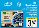 Heidelbeeren im EDEKA Prospekt Bio Heidelbeeren von EDEKA im aktuellen EDEKA Prospekt für 3,49 €