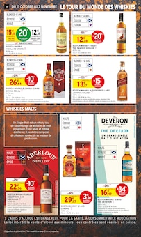 Promotion Aberlour dans le prospectus Intermarché Super, valable du 21/10/2025 au 02/11/2025 Promo Aberlour dans le catalogue Intermarché Super du moment à la page 14