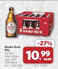 Pils Angebote von Haake Beck bei combi Wilhelmshaven für 10,99 €