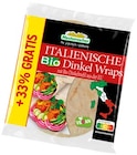 Aktuelles Italienische Bio Wraps Angebot bei REWE in Duisburg ab 1,99 €